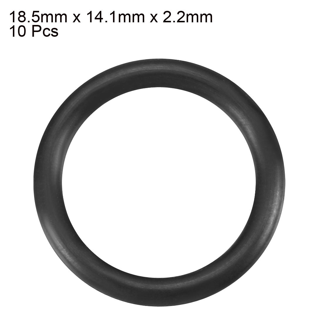 Harfington Nitrile Rubber O-Rings, Metric Buna-N Sealing Gasket Pack of 10