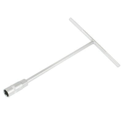Harfington Chrome-vanadium Steel 13mm T Bar Handle Socket Wrench for Car Kart