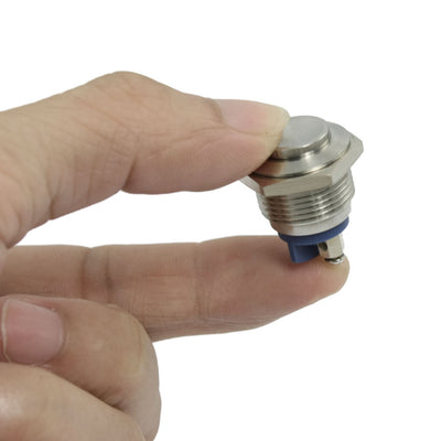 Harfington 16mm High Round High Round Momentary Metal Push Button Switch