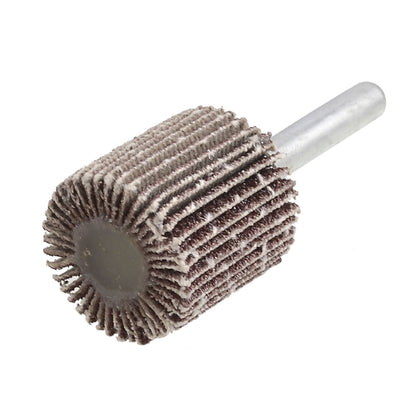 Harfington 25mm x 25mm x 6mm 15000 RPM Shaft Mounted Flap Wheel Brush 80#