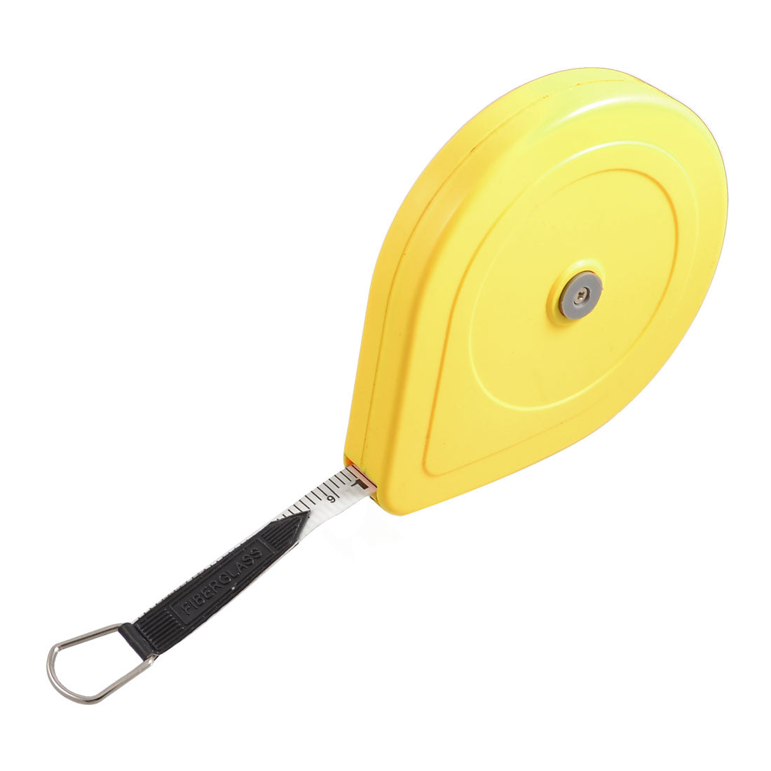 Harfington Yellow Shell 15 Meters Metric Retractable Fiberglass Tape Measure Ruler