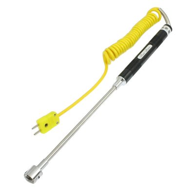 Harfington -50-500 Celsius K Type 140mm x 6mm Thermocouple Probe Temperature Sensor