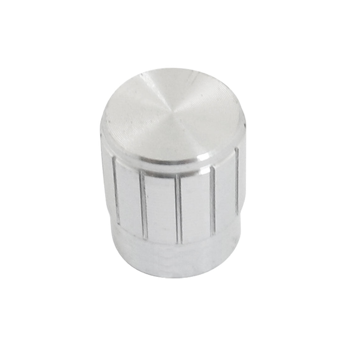 Harfington 13mm x 17mm Potentiometer Control Volume Rotary Knob Cap Silver Tone