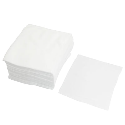 Harfington 150 Pcs 6" x 6" White  Cleanroom Wiper Wiping Cloth