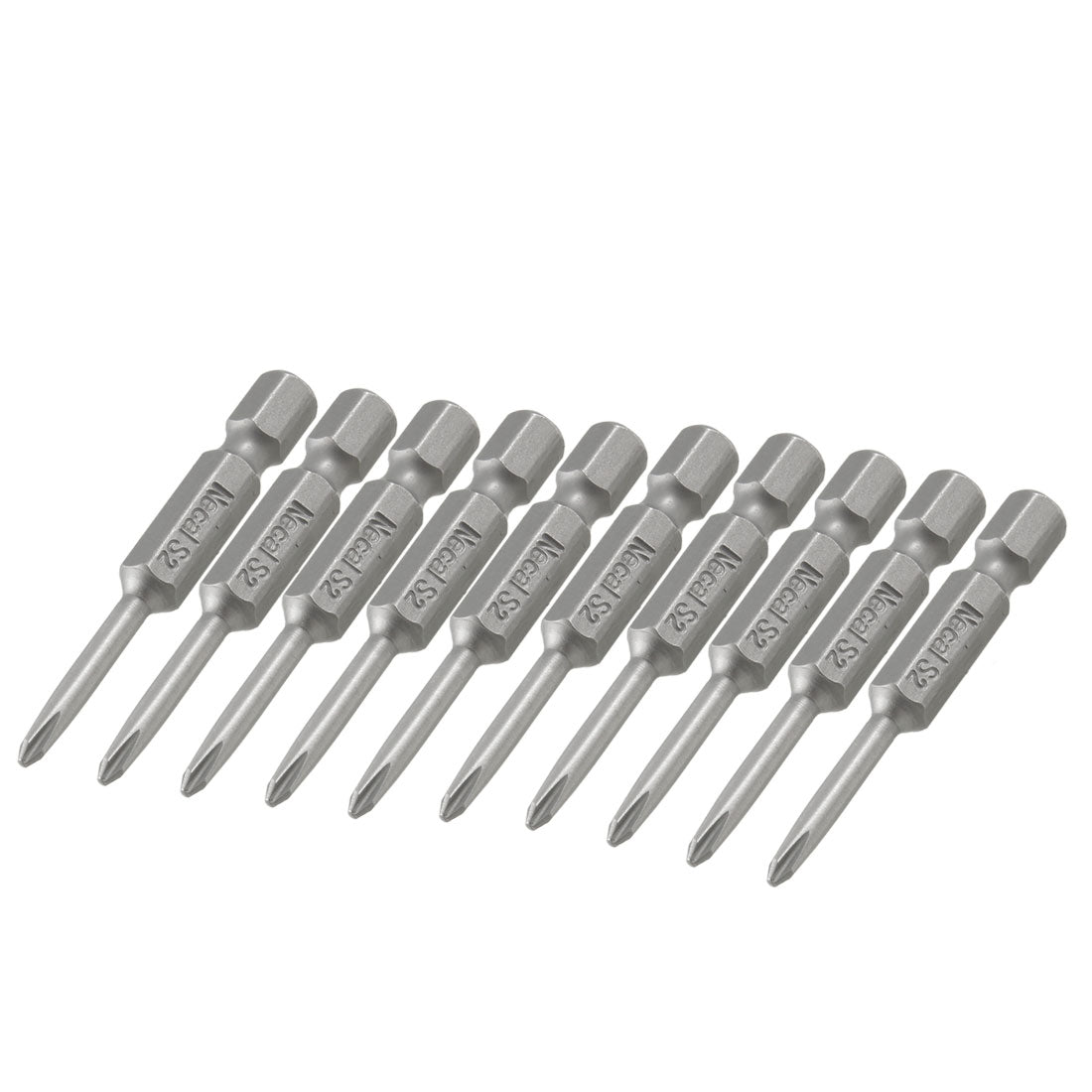Harfington 6.35mm Hex Shank Magnetic PH1 Phillips 3mm Cross Head Insert Bits x 10