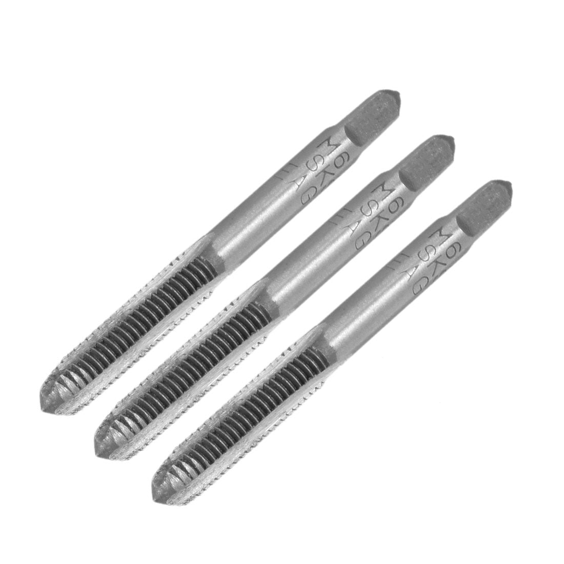 Harfington 3 Pcs 6mm x 1.0mm Taper and Metric  M6 x 1.0mm Pitch