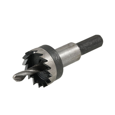 Harfington HSS 22mm Dia Iron Cutting 5mm Twist Drilling Bit Hole Saw Tool