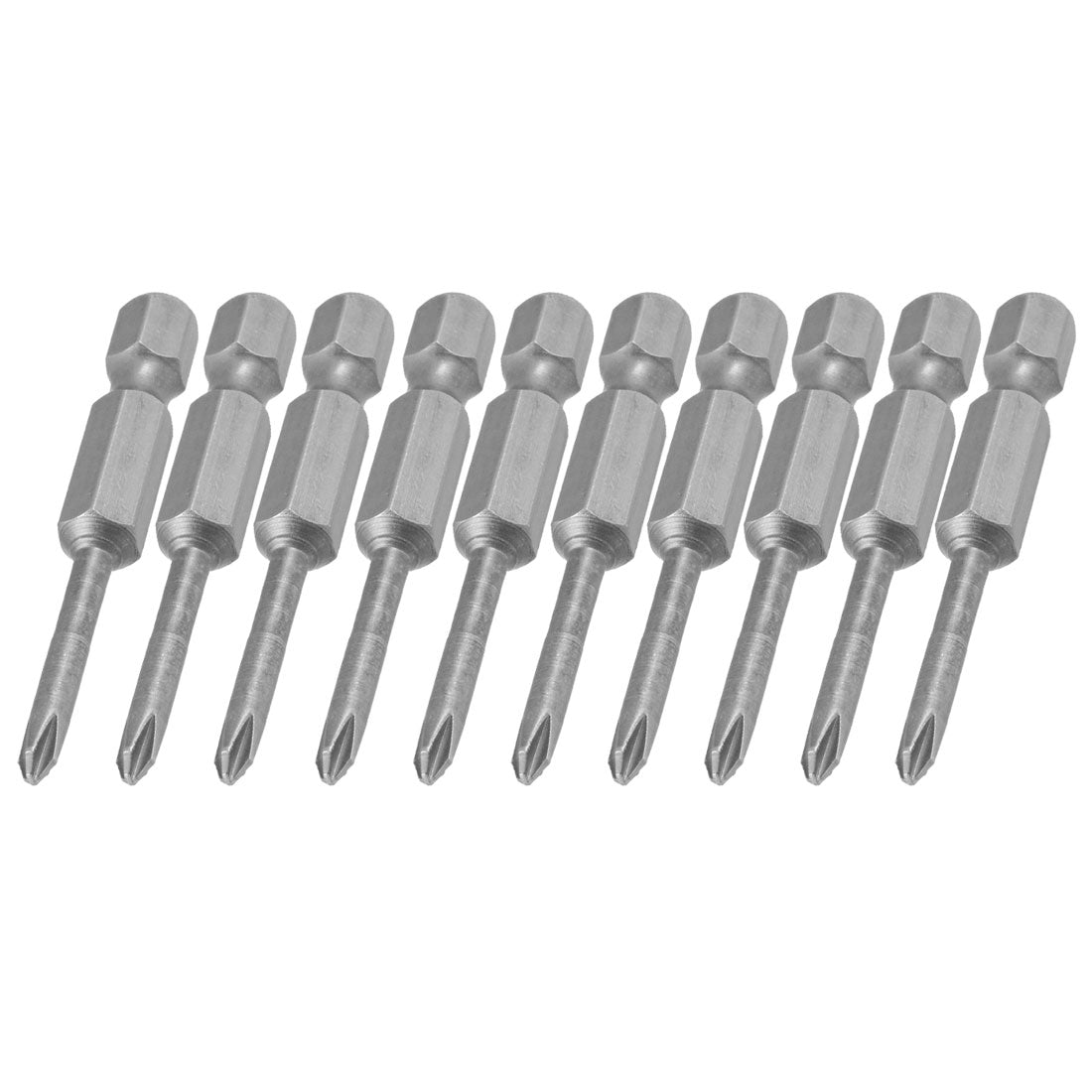 Harfington 10 Pcs 1/4" Hex Shank Magnetic 3mm PH1 Phillips Screwdriver Bits