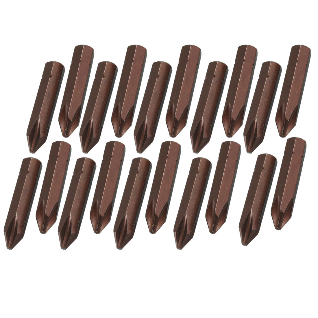 Harfington 20 Pcs 5/16" 8mm Hex Shank Magnetic PH2 Phillips Screwdriver Bits