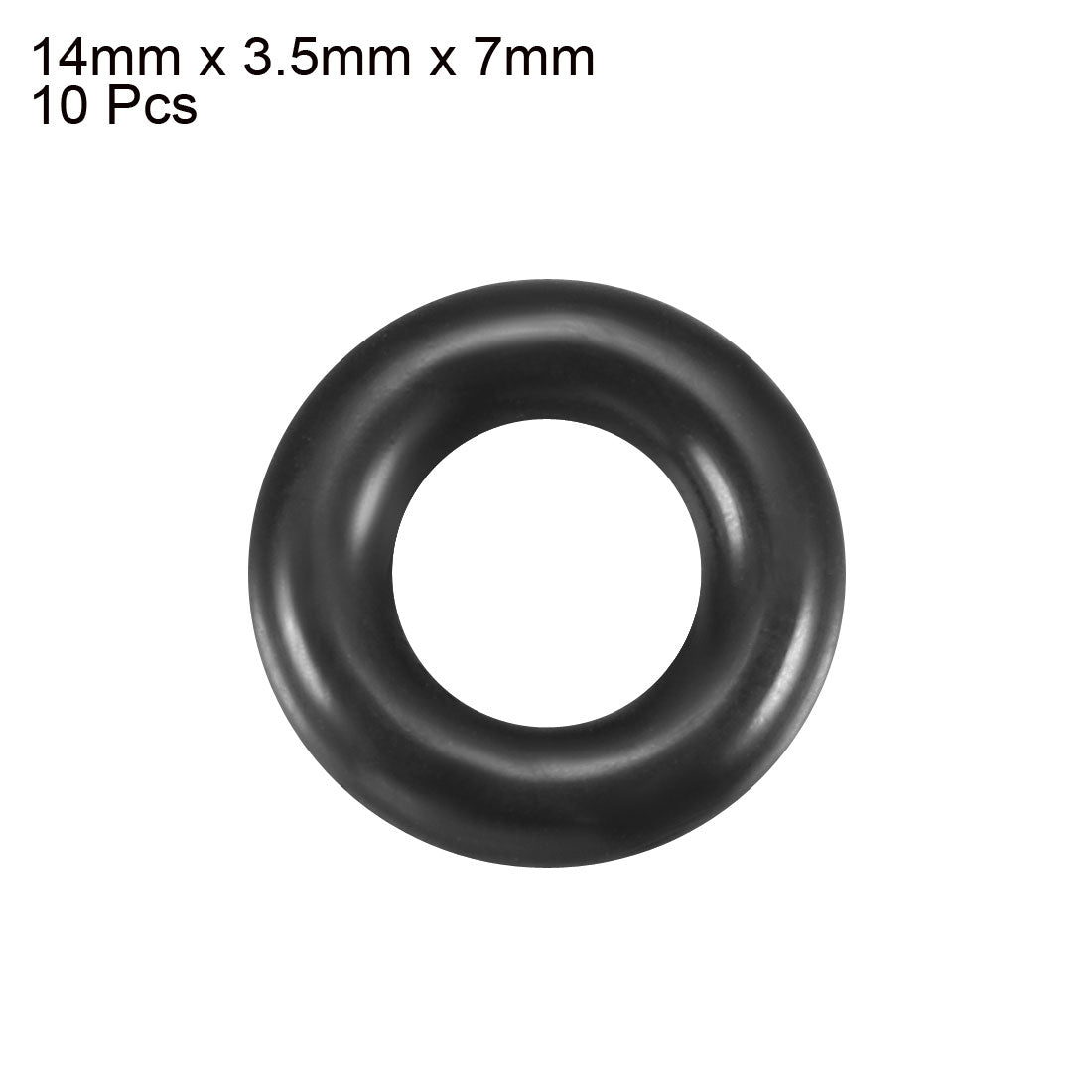 Harfington Nitrile Rubber O-Rings, Metric Buna-N Sealing Gasket Pack of 10