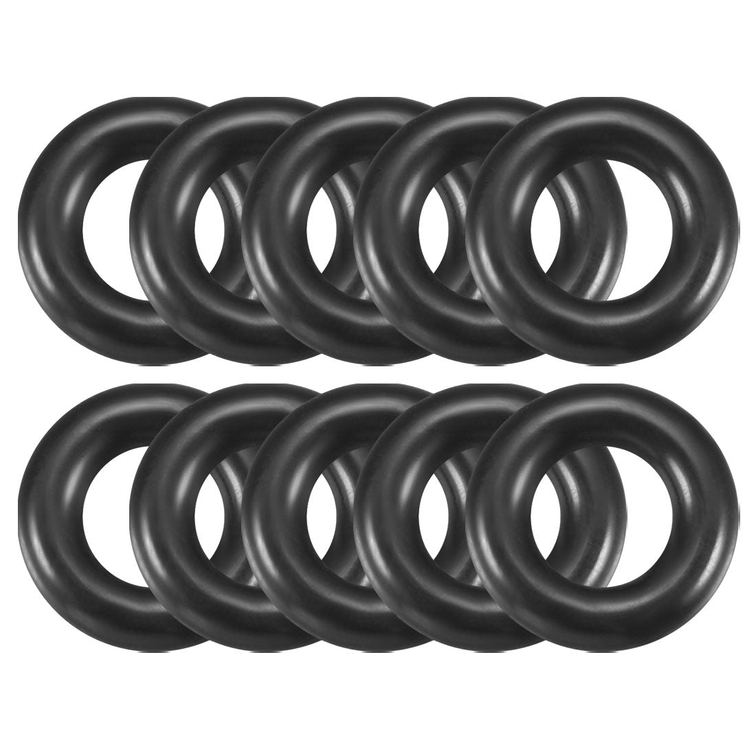Harfington Nitrile Rubber O-Rings, Metric Buna-N Sealing Gasket Pack of 10