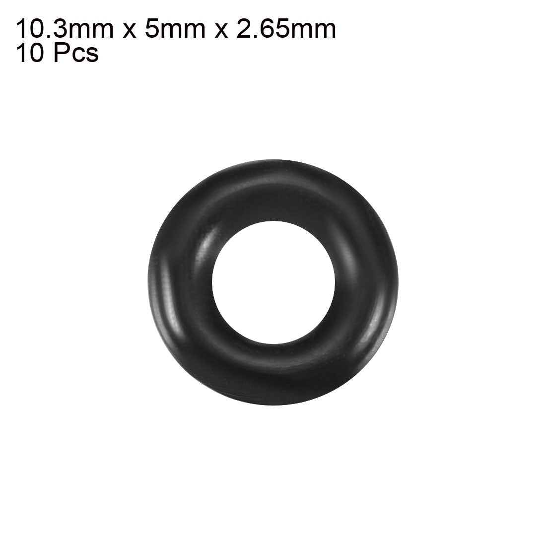 Harfington Nitrile Rubber O-Rings, Metric Buna-N Sealing Gasket Pack of 10