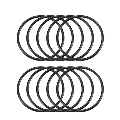Harfington Nitrile Rubber O-Rings Metric Buna-N Sealing Gasket, Pack of 10