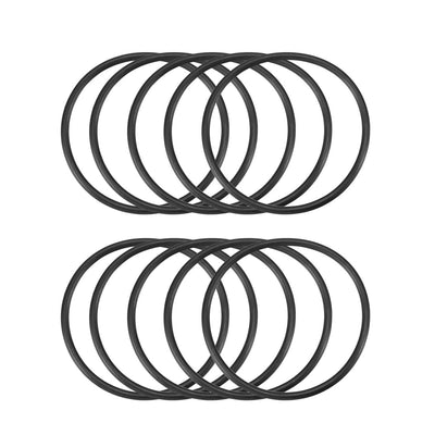 Harfington Nitrile Rubber O-Rings Metric Buna-N Sealing Gasket, Pack of 10