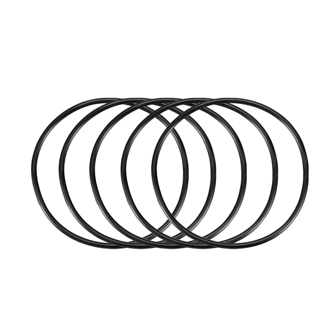 Harfington Nitrile Rubber O-Rings Metric Buna-N Sealing Gasket Pack of 5