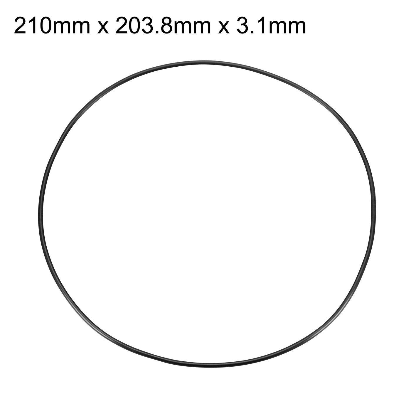 Harfington Nitrile Rubber O-Rings, Metric Buna-N Sealing Gasket, Pack of 1