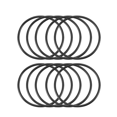 Harfington Nitrile Rubber O-Rings Metric Buna-N Sealing Gasket, Pack of 10