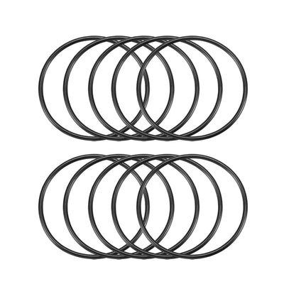 Harfington Nitrile Rubber O-Rings Metric Buna-N Sealing Gasket, Pack of 10