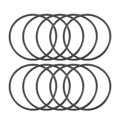 Harfington Nitrile Rubber O-Rings Metric Buna-N Sealing Gasket, Pack of 10