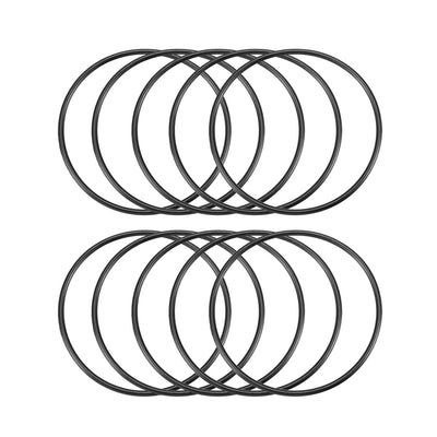 Harfington Nitrile Rubber O-Rings Metric Buna-N Sealing Gasket, Pack of 10