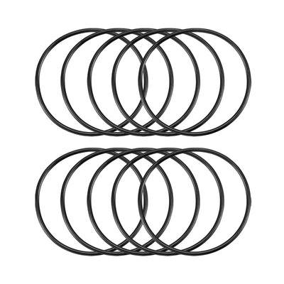 Harfington Nitrile Rubber O-Rings Metric Buna-N Sealing Gasket, Pack of 10