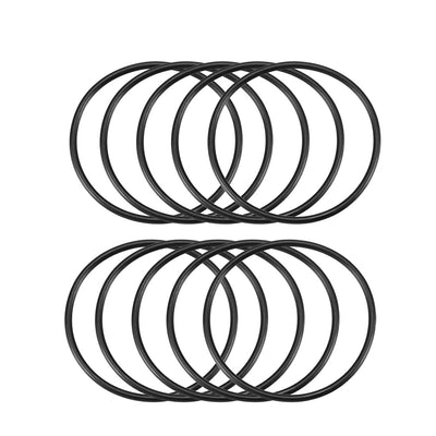 Harfington Nitrile Rubber O-Rings Metric Buna-N Sealing Gasket, Pack of 10
