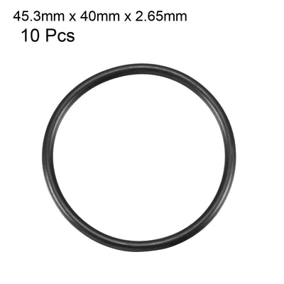 Harfington Nitrile Rubber O-Rings Metric Buna-N Sealing Gasket, Pack of 10