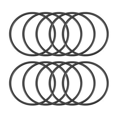 Harfington Nitrile Rubber O-Rings Metric Buna-N Sealing Gasket, Pack of 10