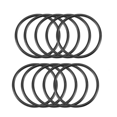 Harfington Nitrile Rubber O-Rings Metric Buna-N Sealing Gasket, Pack of 10