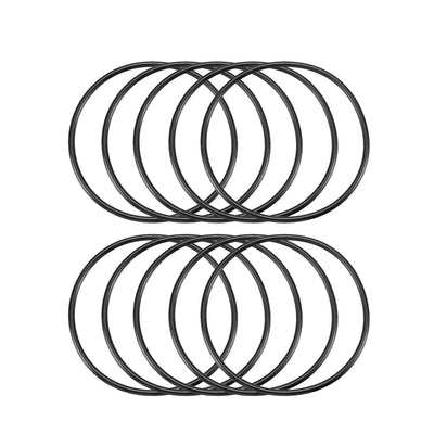 Harfington Nitrile Rubber O-Rings Metric Buna-N Sealing Gasket, Pack of 10