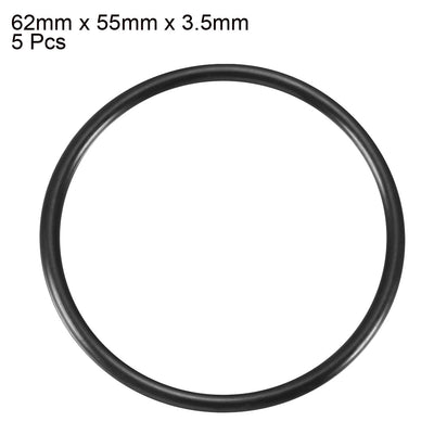 Harfington Nitrile Rubber O-Rings, Metric Buna-N Sealing Gasket Pack of 5