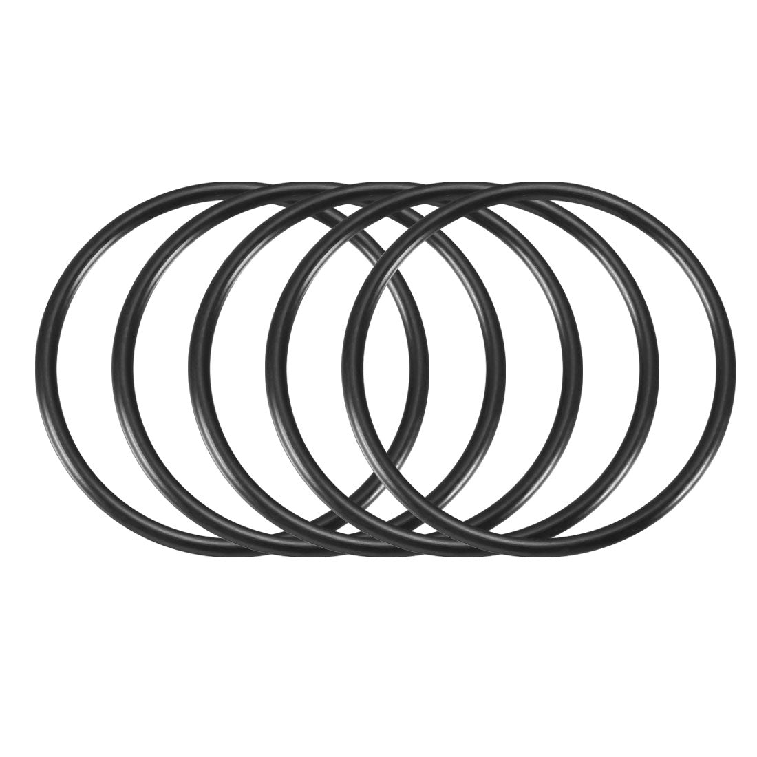 Harfington Nitrile Rubber O-Rings, Metric Buna-N Sealing Gasket Pack of 5