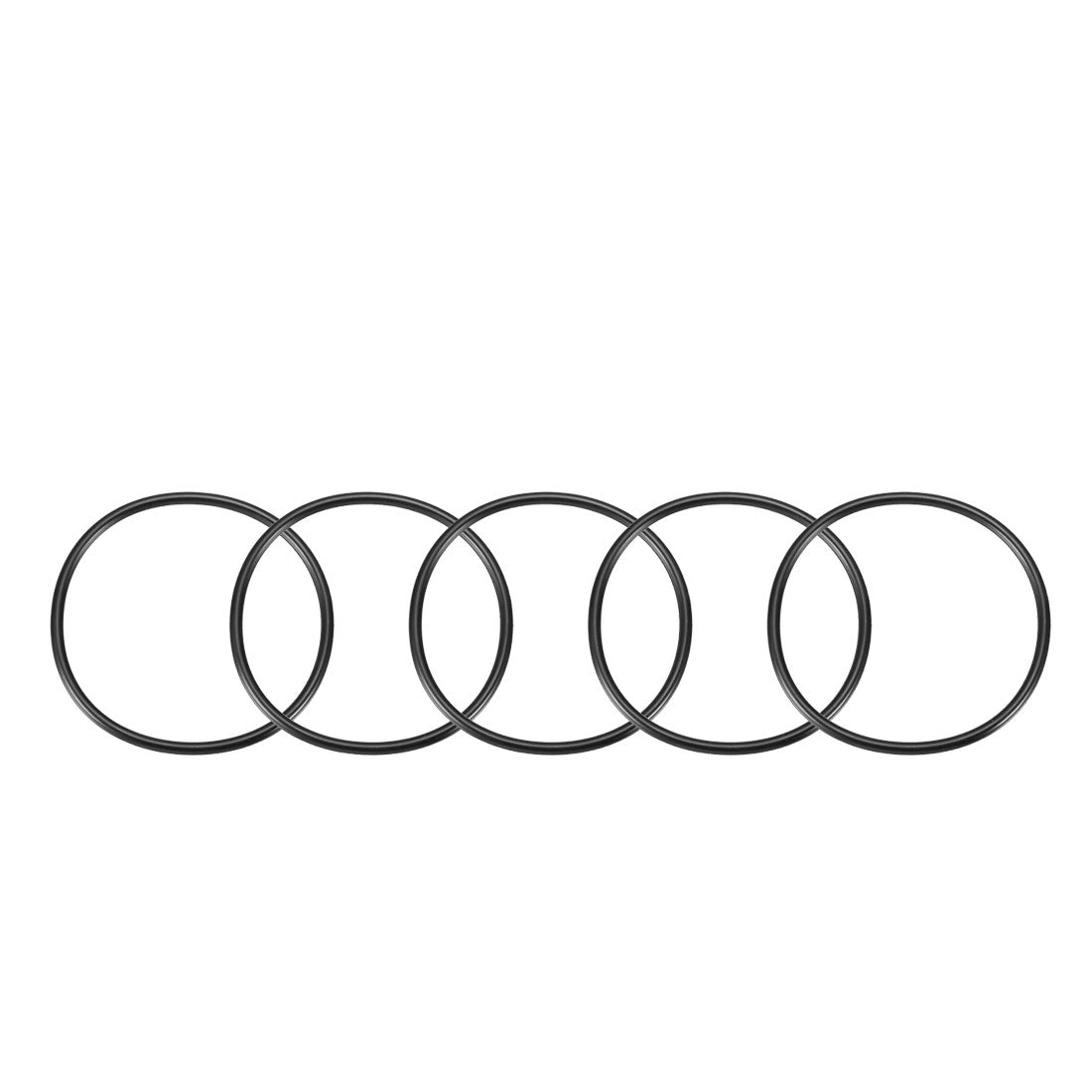 Harfington Nitrile Rubber O-Rings, Metric Buna-N Sealing Gasket Pack of 5