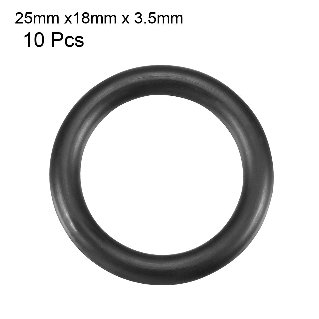 Harfington Nitrile Rubber O-Rings, Metric Buna-N Sealing Gasket, Pack of 10
