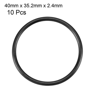Harfington Nitrile Rubber O-Rings, Metric Buna-N Sealing Gasket, Pack of 10