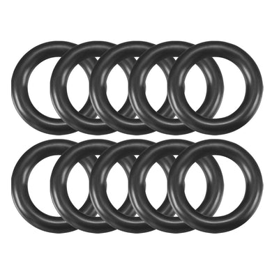 Harfington Nitrile Rubber O-Rings, Metric Buna-N Sealing Gasket, Pack of 10