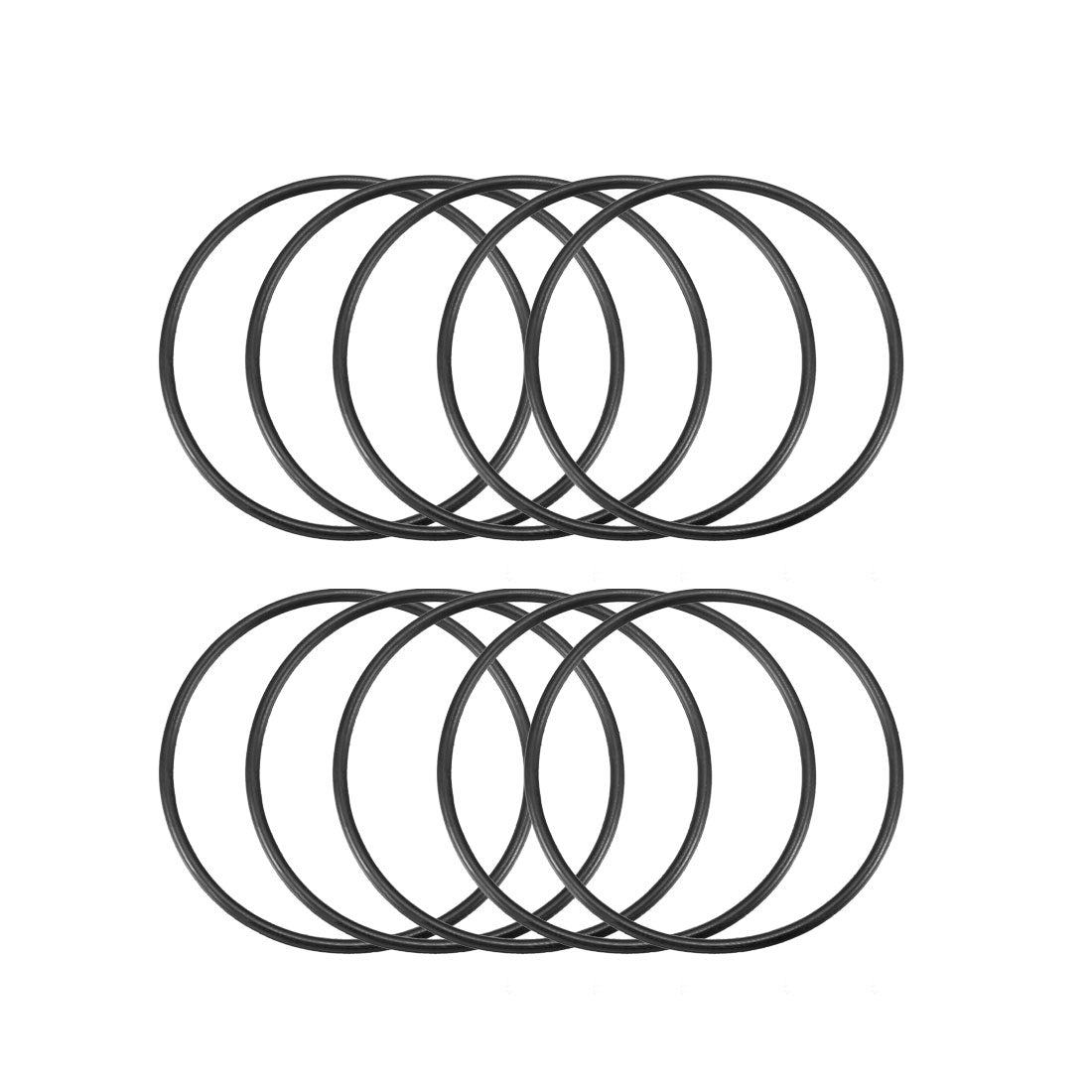 Harfington Nitrile Rubber O-Rings, Metric Buna-N Sealing Gasket, Pack of 10