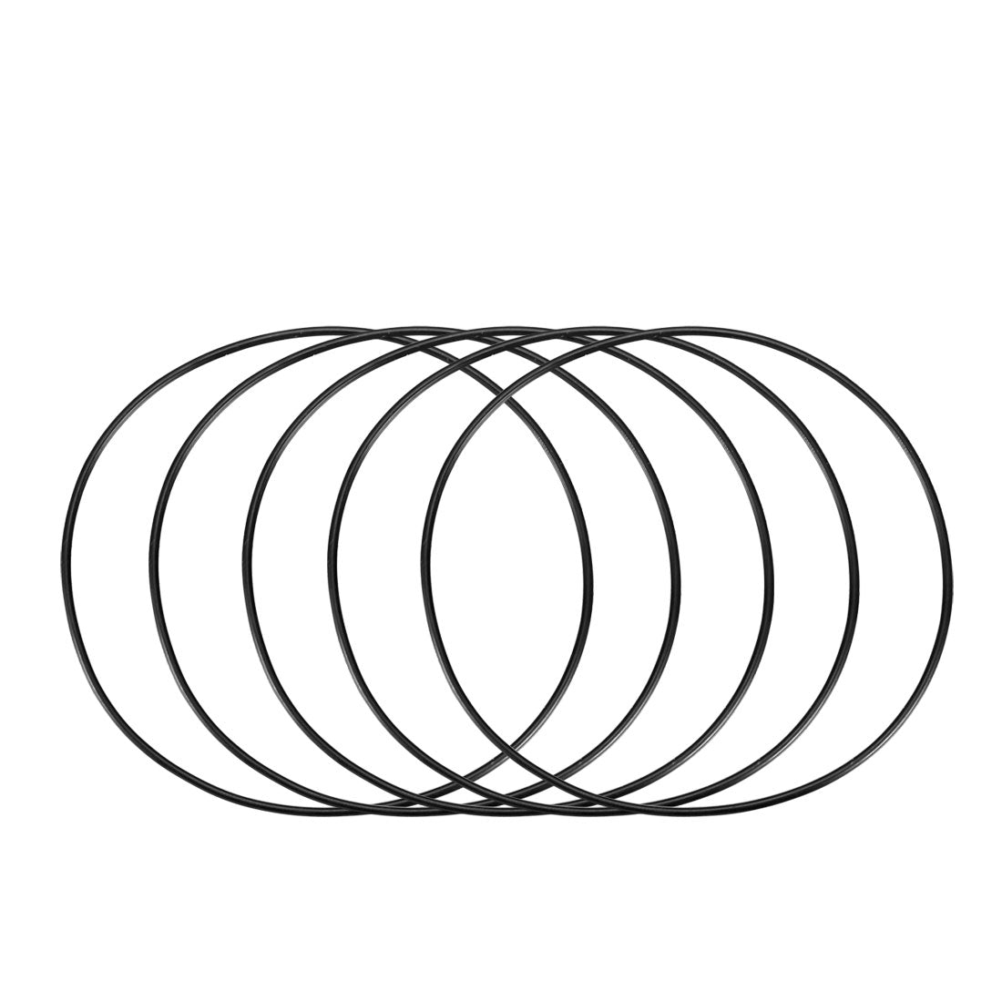 Harfington Nitrile Rubber O-Rings, Metric Buna-N Sealing Gasket Pack of 5