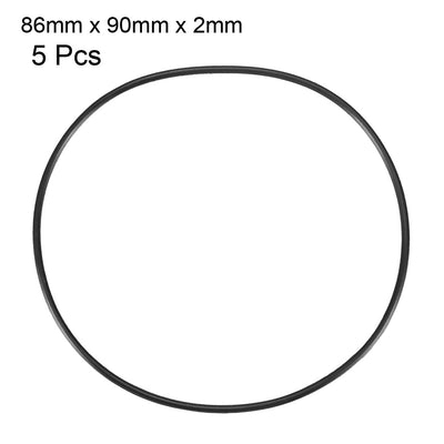 Harfington Nitrile Rubber O-Rings, Metric Buna-N Sealing Gasket Pack of 5