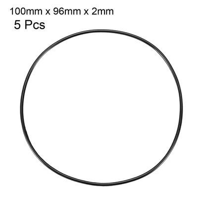 Harfington Nitrile Rubber O-Rings, Metric Buna-N Sealing Gasket Pack of 5
