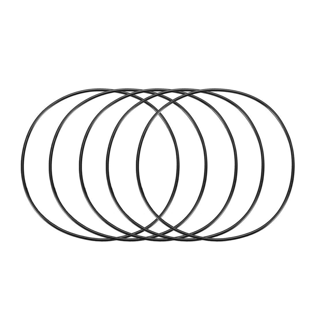 Harfington Nitrile Rubber O-Rings, Metric Buna-N Sealing Gasket Pack of 5
