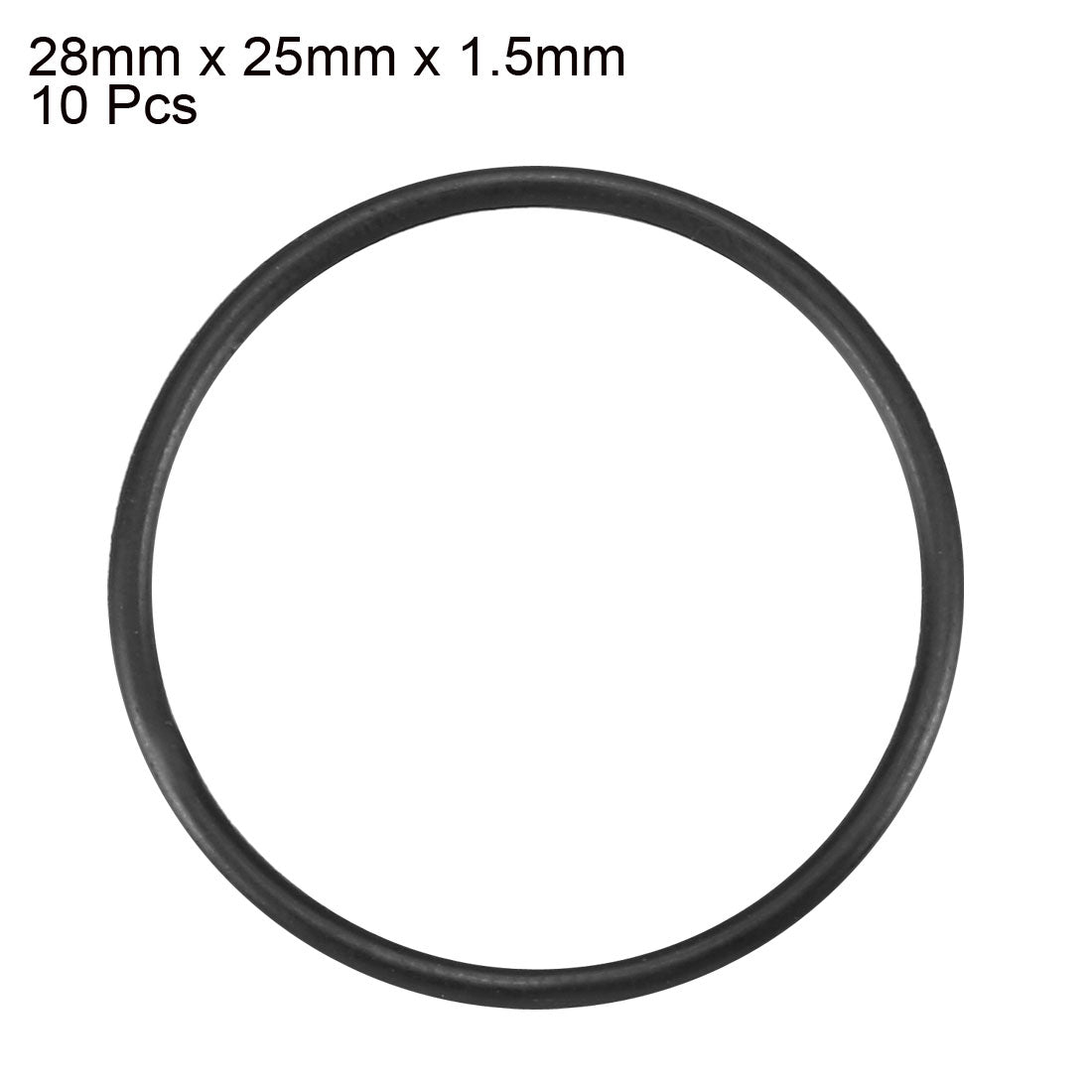 Harfington Nitrile Rubber O-Rings, Metric Buna-N Sealing Gasket, Pack of 10
