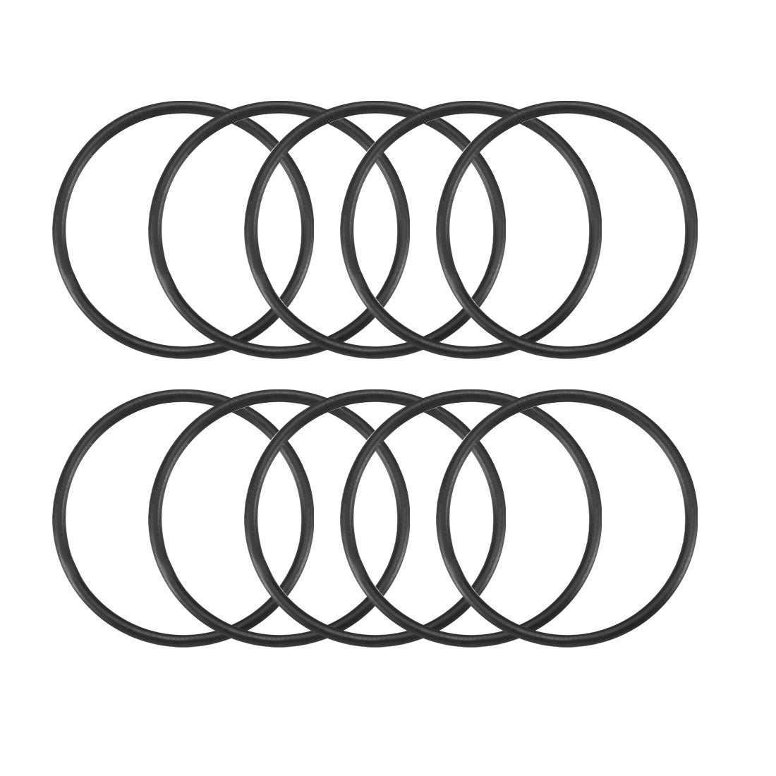 Harfington Nitrile Rubber O-Rings, Metric Buna-N Sealing Gasket, Pack of 10