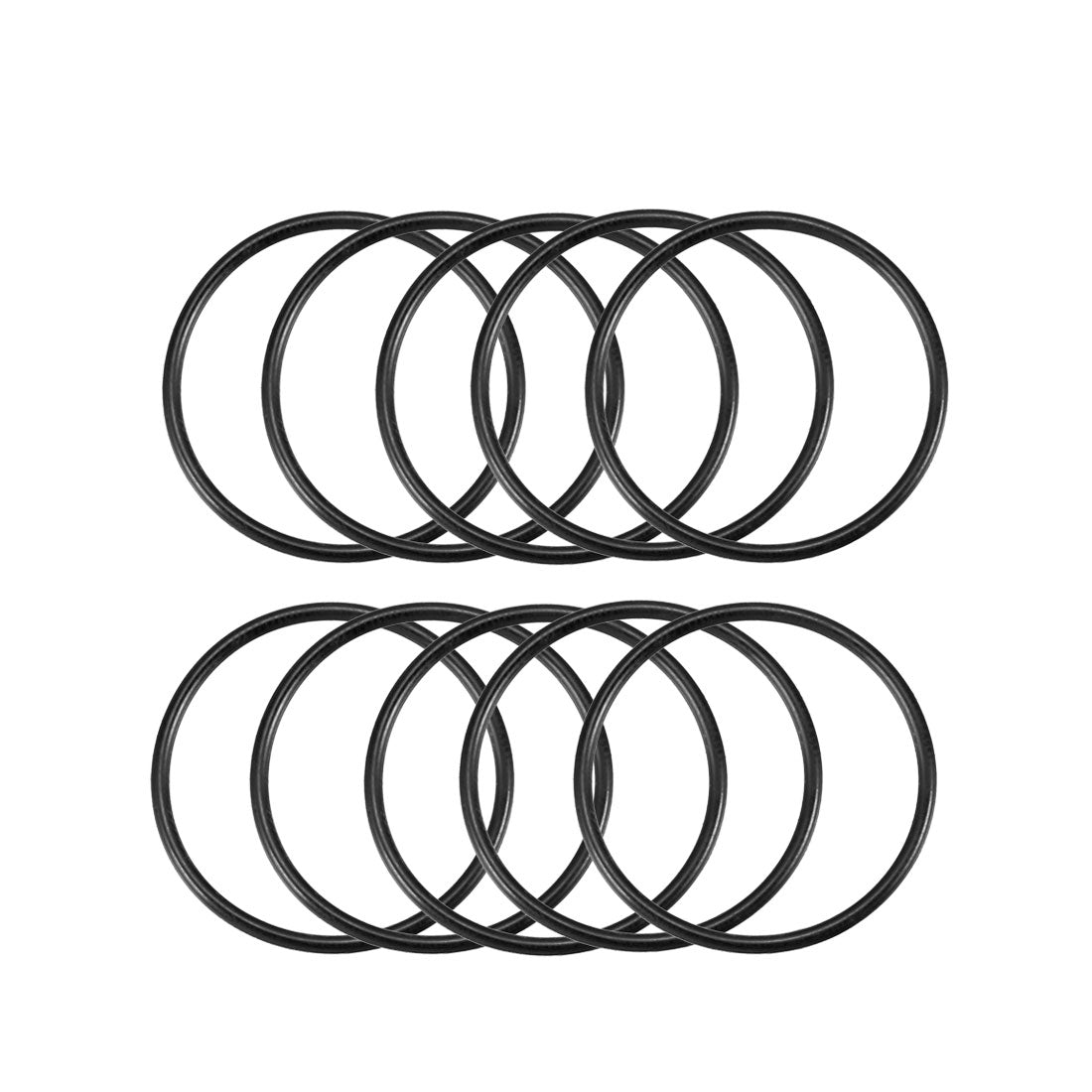 Harfington Nitrile Rubber O-Rings, Metric Buna-N Sealing Gasket, Pack of 10