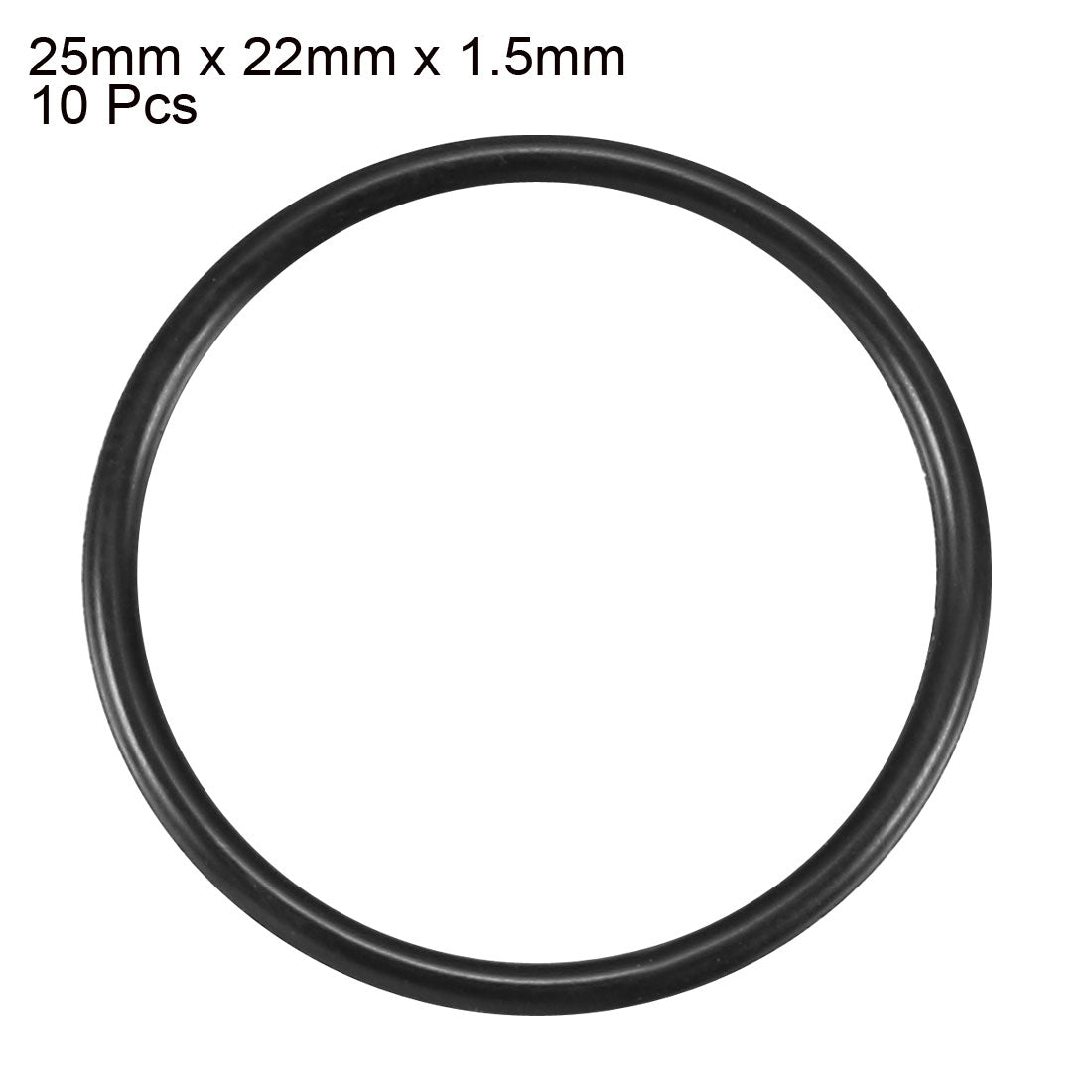Harfington Nitrile Rubber O-Rings, Metric Buna-N Sealing Gasket, Pack of 10