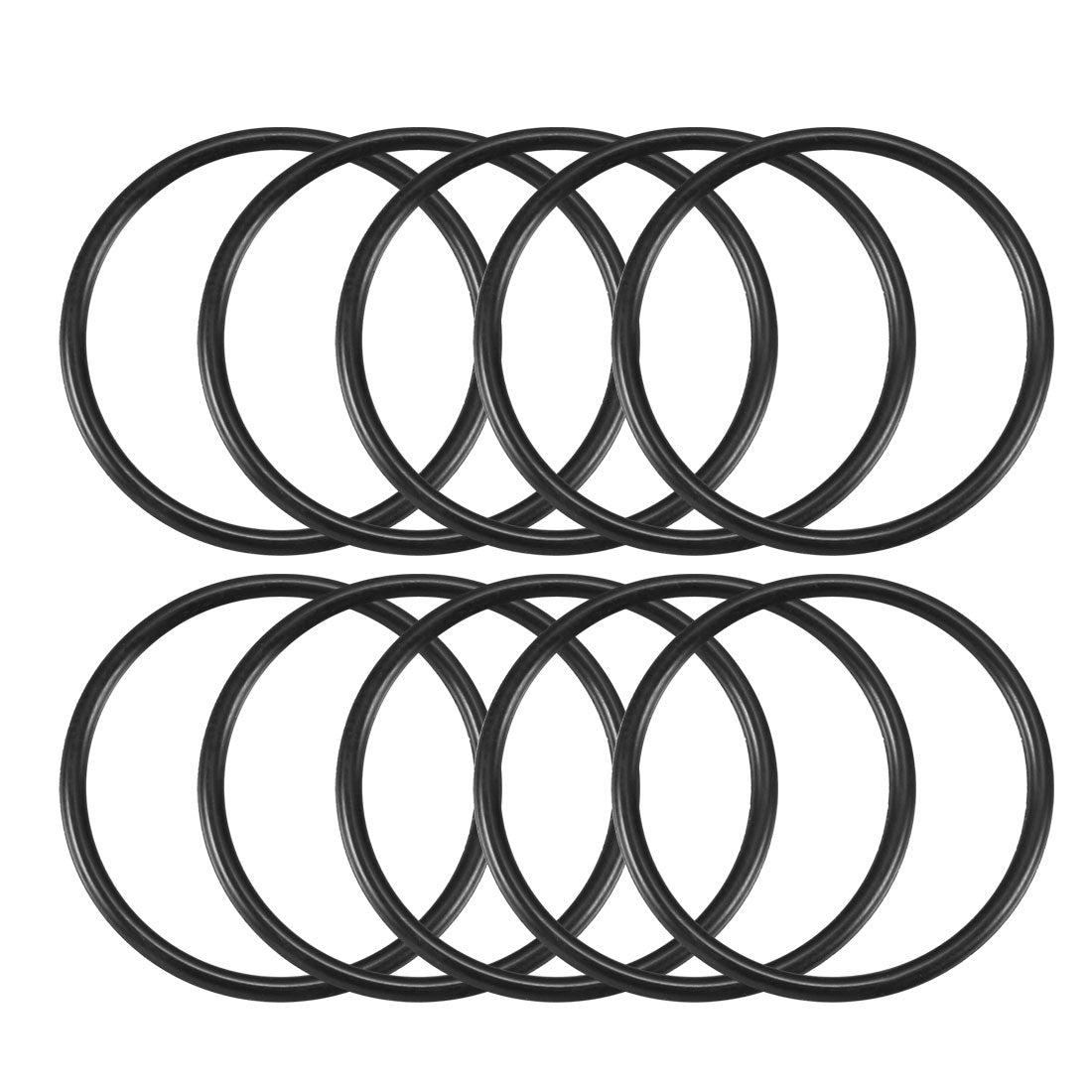 Harfington Nitrile Rubber O-Rings, Metric Buna-N Sealing Gasket, Pack of 10