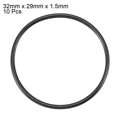 Harfington Nitrile Rubber O-Rings, Metric Buna-N Sealing Gasket, Pack of 10