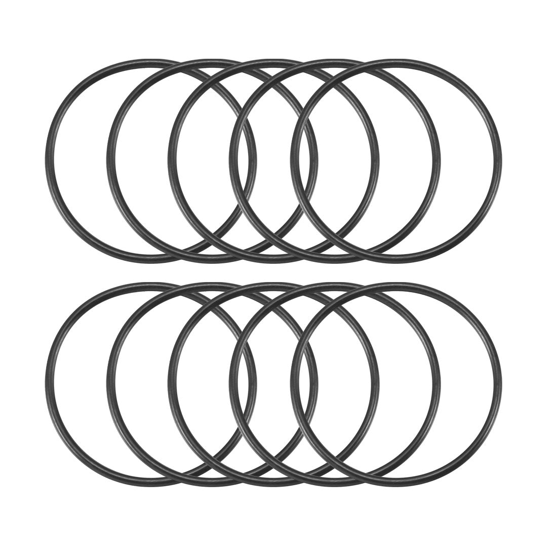 Harfington Nitrile Rubber O-Rings, Metric Buna-N Sealing Gasket, Pack of 10