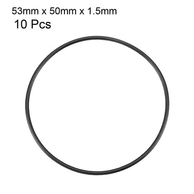 Harfington Nitrile Rubber O-Rings, Metric Buna-N Sealing Gasket, Pack of 10