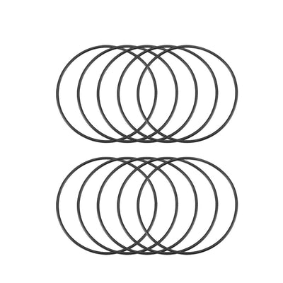 Harfington Nitrile Rubber O-Rings, Metric Buna-N Sealing Gasket, Pack of 10